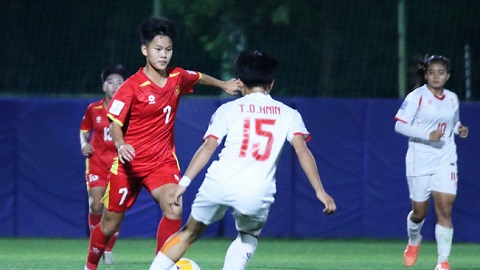  HLV Okiyama thừa nhận U17 nữ Việt Nam chơi chưa tốt